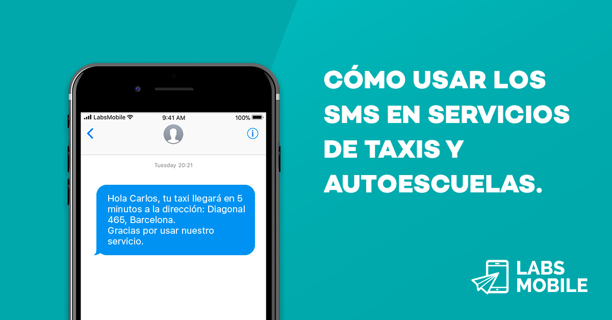 Servicio SMS Taxi