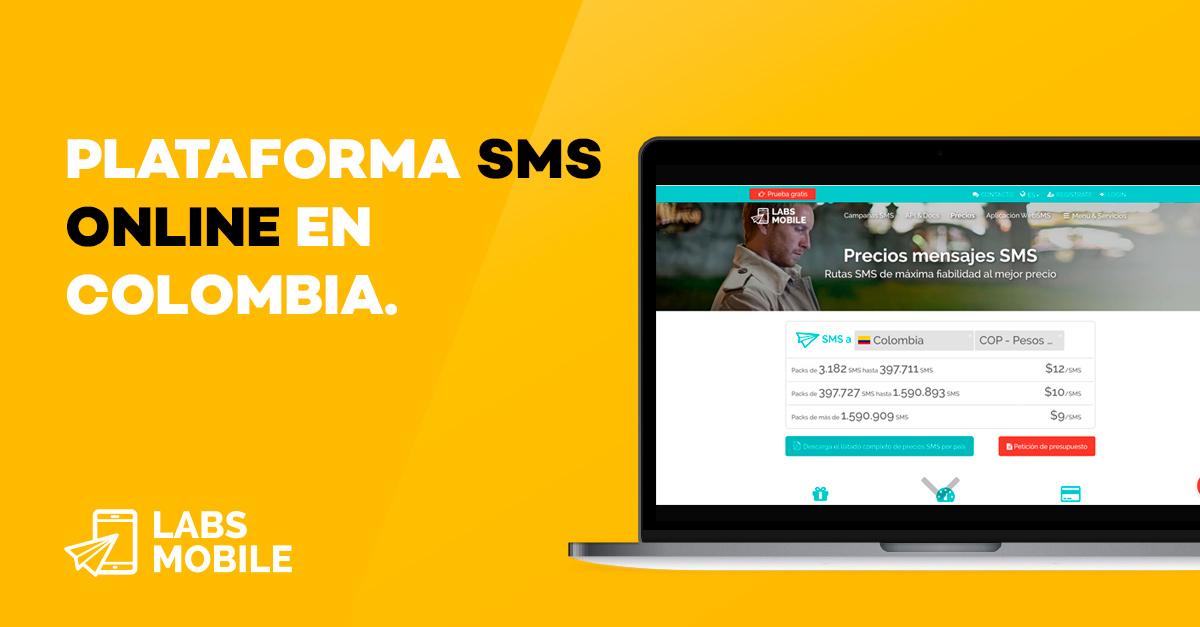 Plataforma SMS Online Colombia