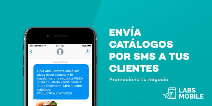 envia catalógos por sms 
