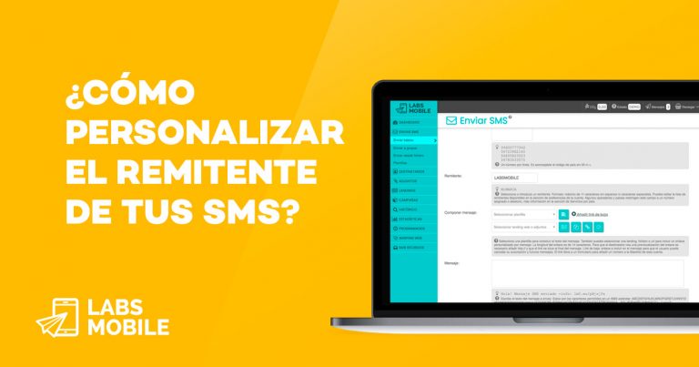 ¿Cómo personalizar el remitente de tus SMS 768x403